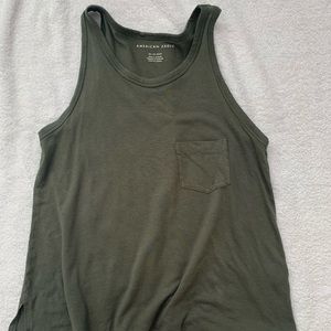 American Eagle Green Tank Top